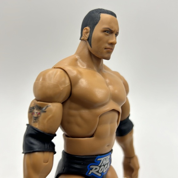 WWE The Rock 2011 mattel with brama bull belt - Picture 3 of 7